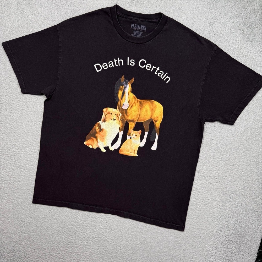 Pleasures Death Is Certain T-shirt